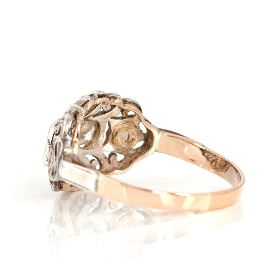 VICTORIAN Rings Antique Victorian 0.70ct Diamond 14ct Gold Ring Mayveda Jewellery