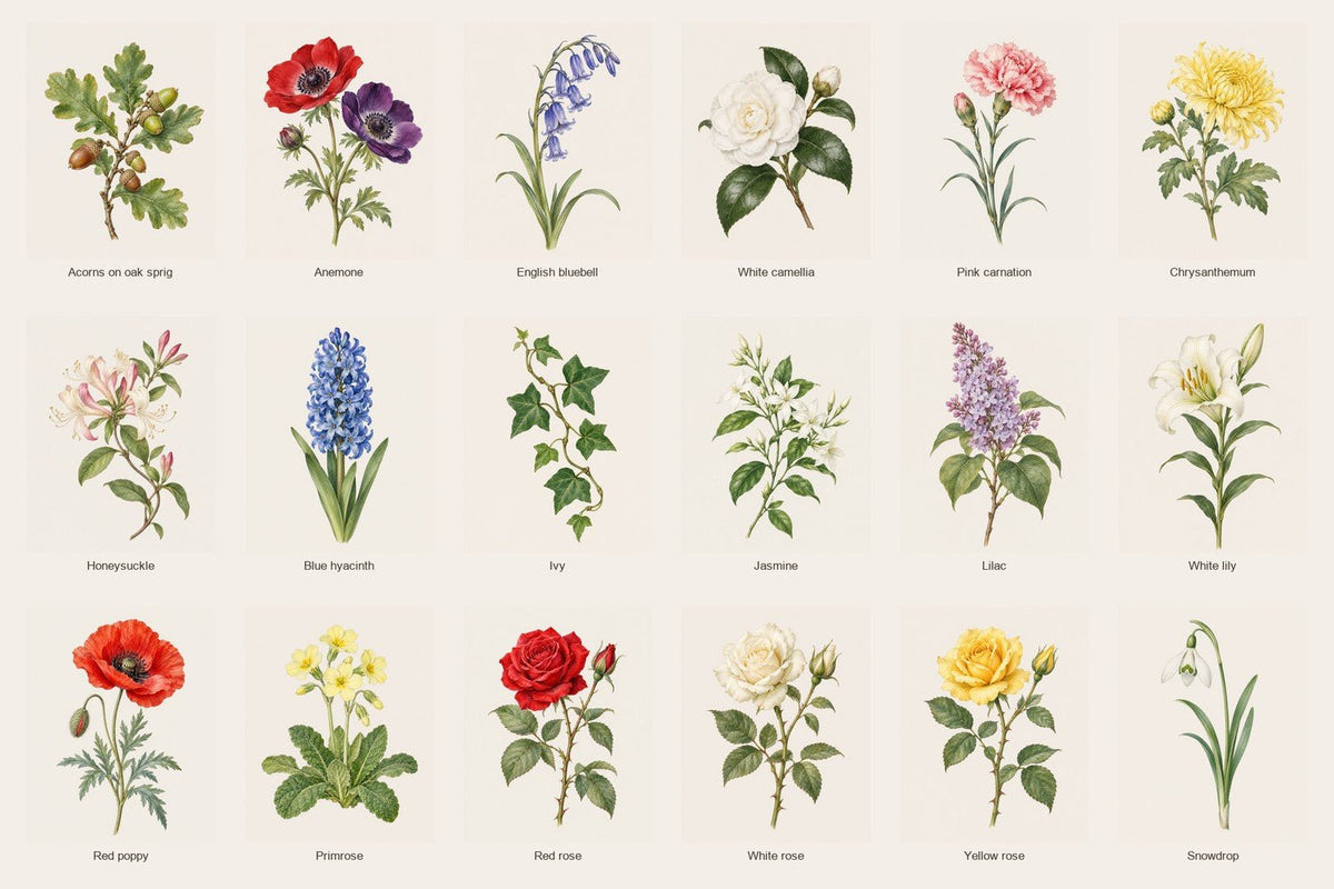 The Language of Flowers in Victorian Jewelry - Mayveda Jewelry