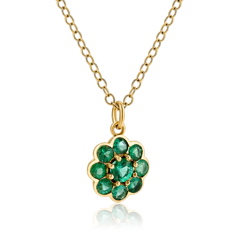 Bloom 18ct Gold Pendant Necklace