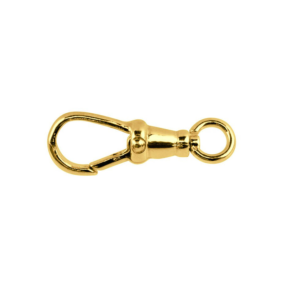 18ct Gold Albert Charm Clip