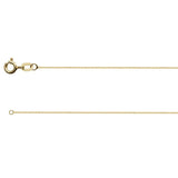 18ct Gold Diamond Cut Trace Chain