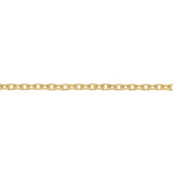 18ct Gold Diamond Cut Trace Chain