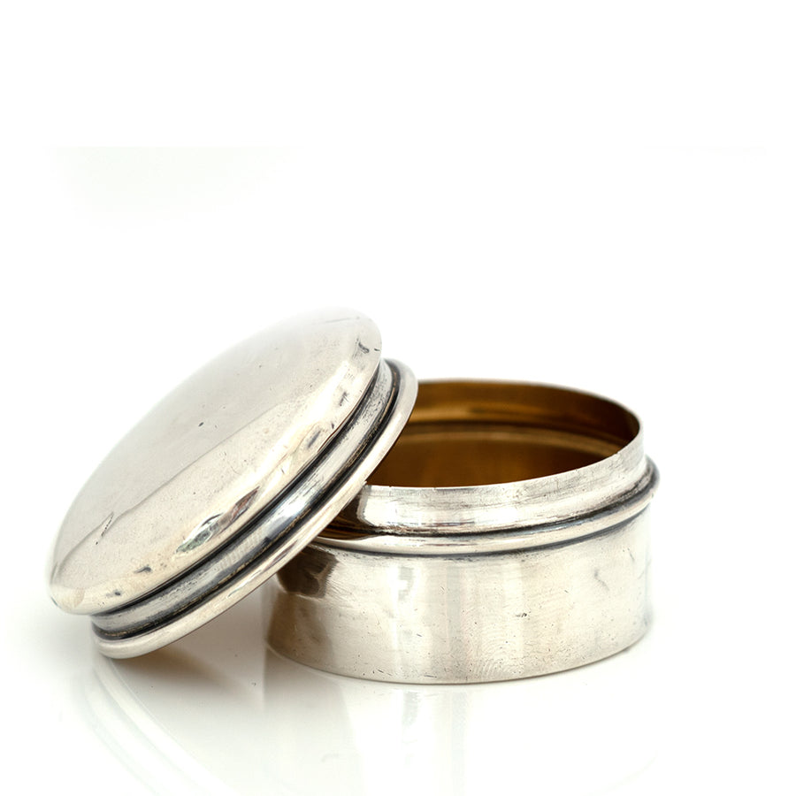 Antique 1900 Silver Gilt Pot - Mayveda Jewelry