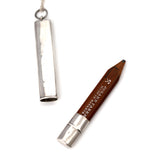 Antique 1901 Silver Carpenters Pencil Holder Necklace