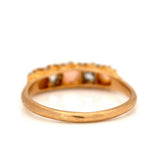 Antique 1915 Opal and Diamond 18ct Gold Ring