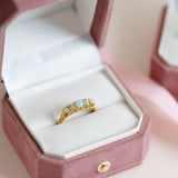 Antique 1915 Opal and Diamond 18ct Gold Ring