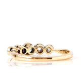Antique 1920s Five Stone 18ct Gold Platinum 0.25ct Diamond Ring