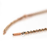 Antique Victorian 9ct Rose Gold Chain Necklace