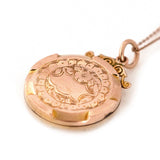 Antique Victorian 9ct Rose Gold Locket Necklace