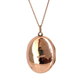 Antique Victorian 9ct Rose Gold Victorian Locket Necklace