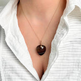 Antique Victorian Banded Agate Necklace