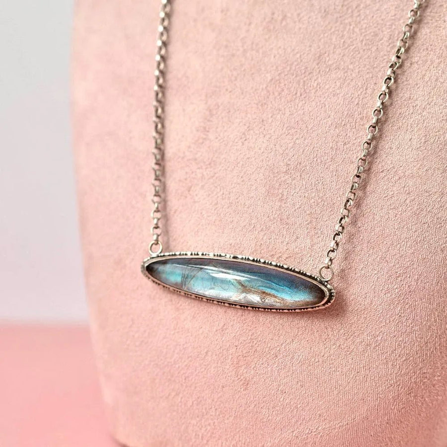 Antique Victorian Butterfly Wing Necklace