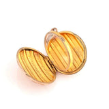 Antique Victorian Rolled Gold Oval Locket Necklace