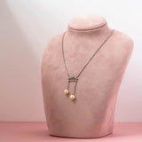Art Deco 1920s Swedish Platinum Diamond Necklace
