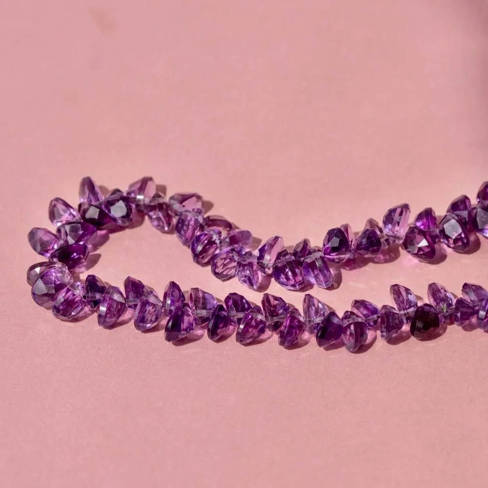 Beaded Amethyst Necklace, view 9