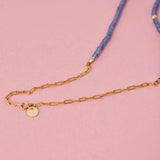 Beaded Tanzanite Necklace
