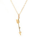 Constance Arrow Diamond Pendant