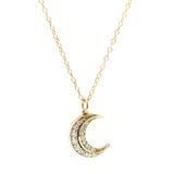 Constance Crescent Diamond Pendant
