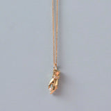 14ct Gold Diamond Pearl Hand Charm Pendant