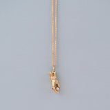 14ct Gold Diamond Pearl Hand Charm Pendant