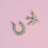 Constance Horseshoe Diamond Pendant
