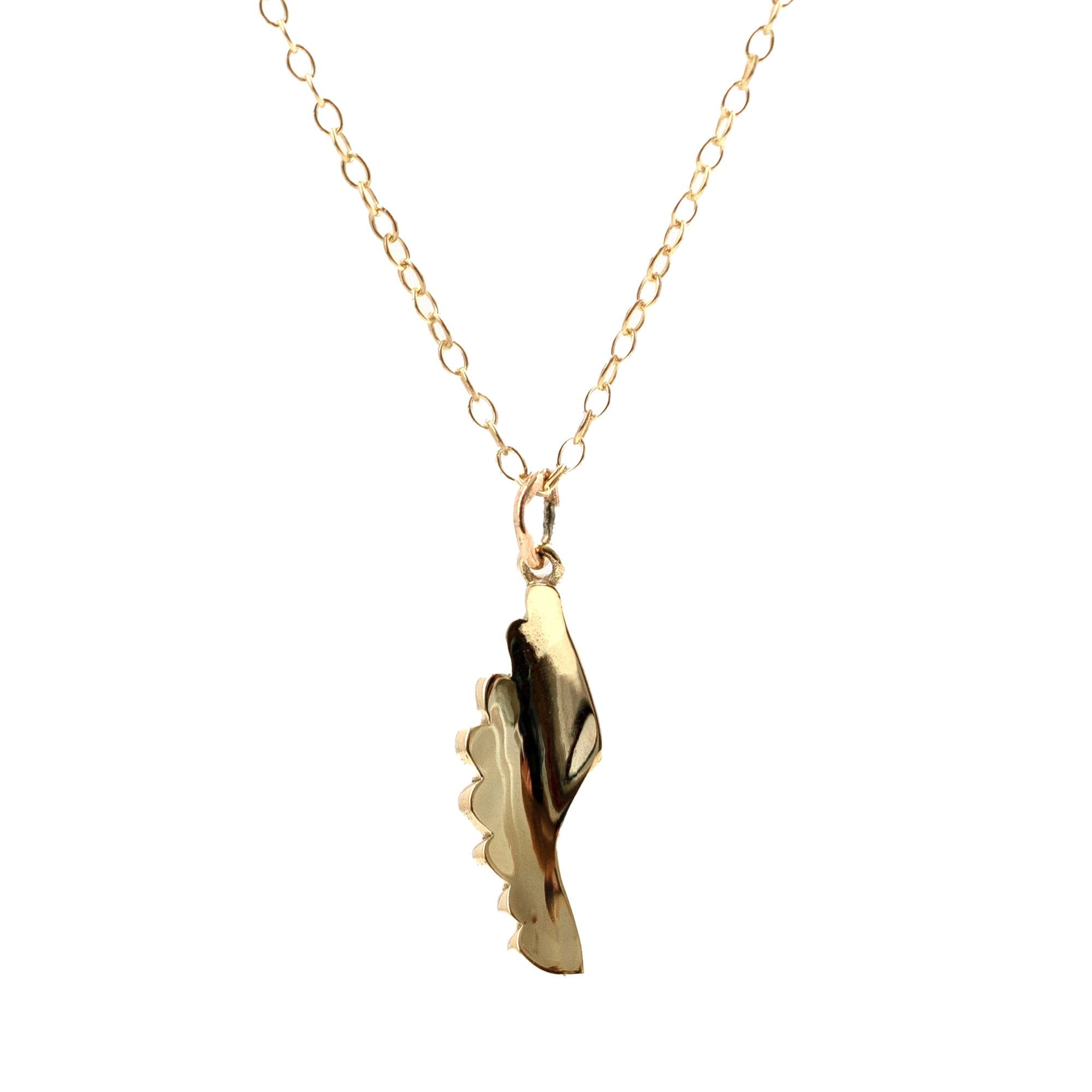 Constance Wing 0.14 Carat Diamond 14K Gold Pendant Necklace, view 6