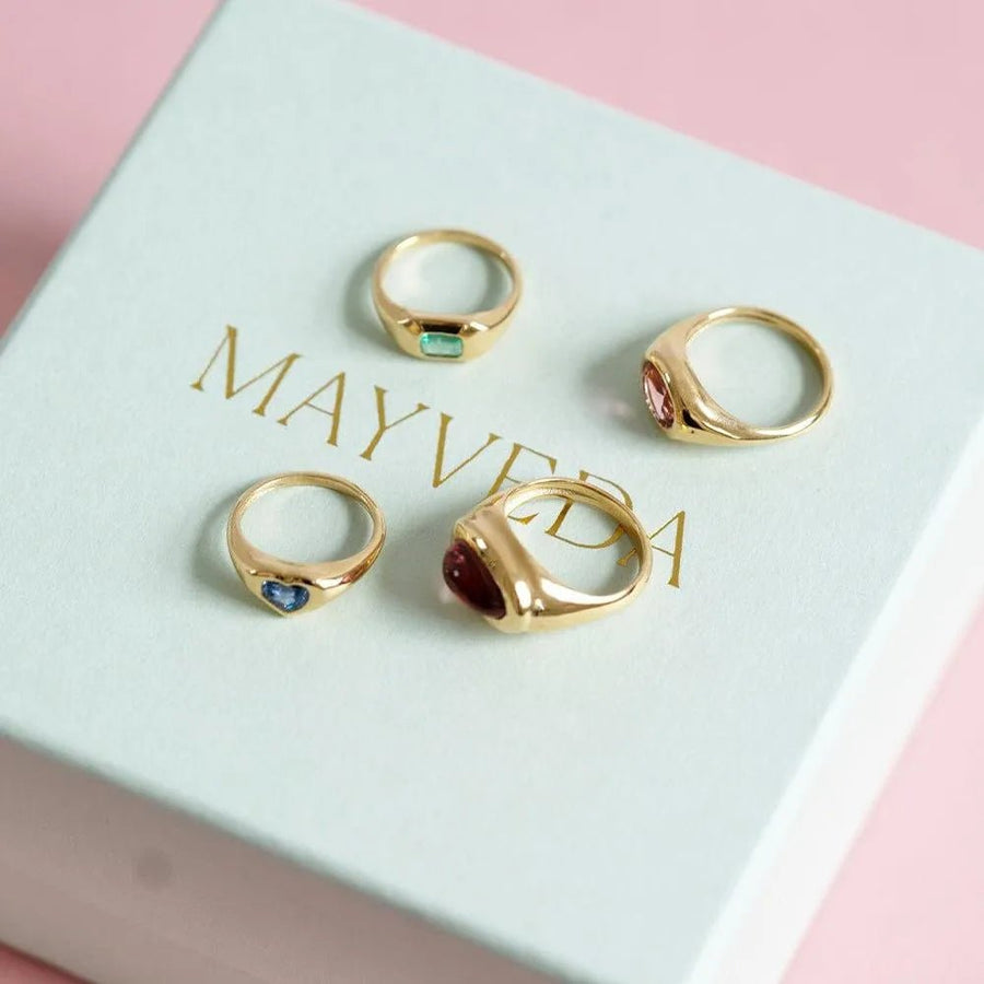 Custom | Signet Gemstone Ring