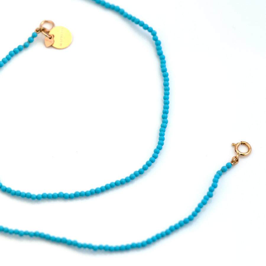 Turquoise Beaded Necklace