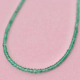 Emerald 18ct Gold Gemstone Necklace