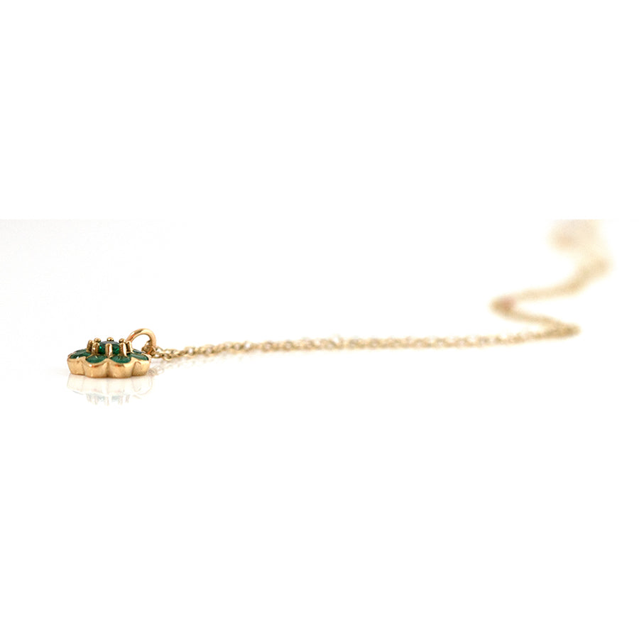 Bloom 18ct Gold Pendant Necklace