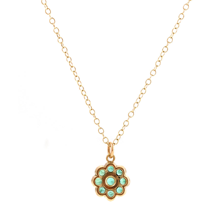 Bloom 18ct Gold Pendant Necklace