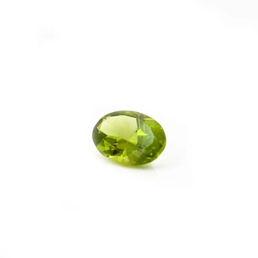 Green Peridot 4.88ct Oval Gemstone - Mayveda Jewelry