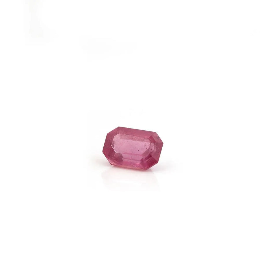 Pink Sapphire 1.15ct Rectangular Gemstone - Mayveda Jewelry