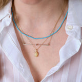 Opal 14ct Gold Necklace