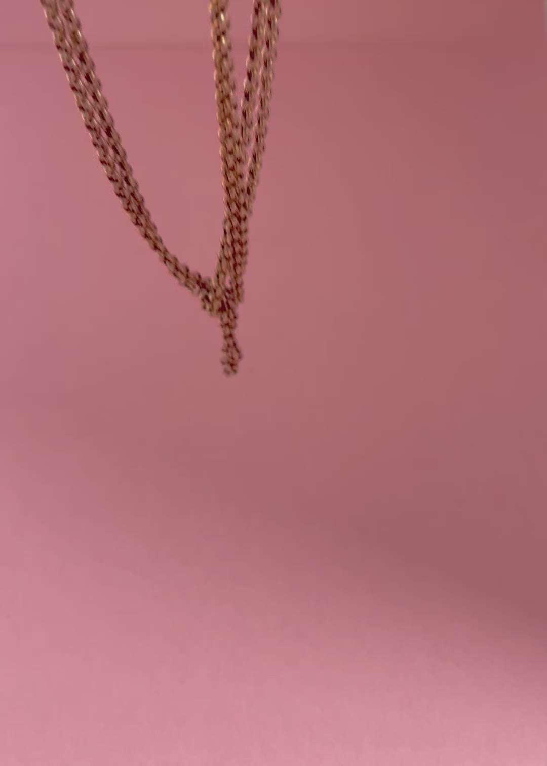 Antique Victorian Rolled Gold Long Guard Chain Necklace, video