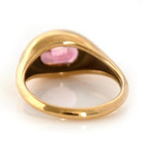 Signet 18ct Gold Tourmaline Ring