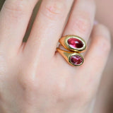 Signet 18ct Gold Tourmaline Ring