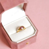 Signet 18ct Gold Tourmaline Ring