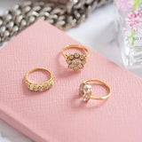 Vintage 2.45ct Old Mine & European Cut Diamond 18ct Gold Ring