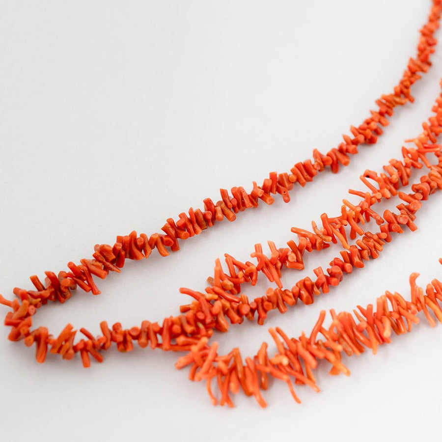 VINTAGE Necklaces Vintage Branch Coral Statement Necklace Mayveda Jewellery