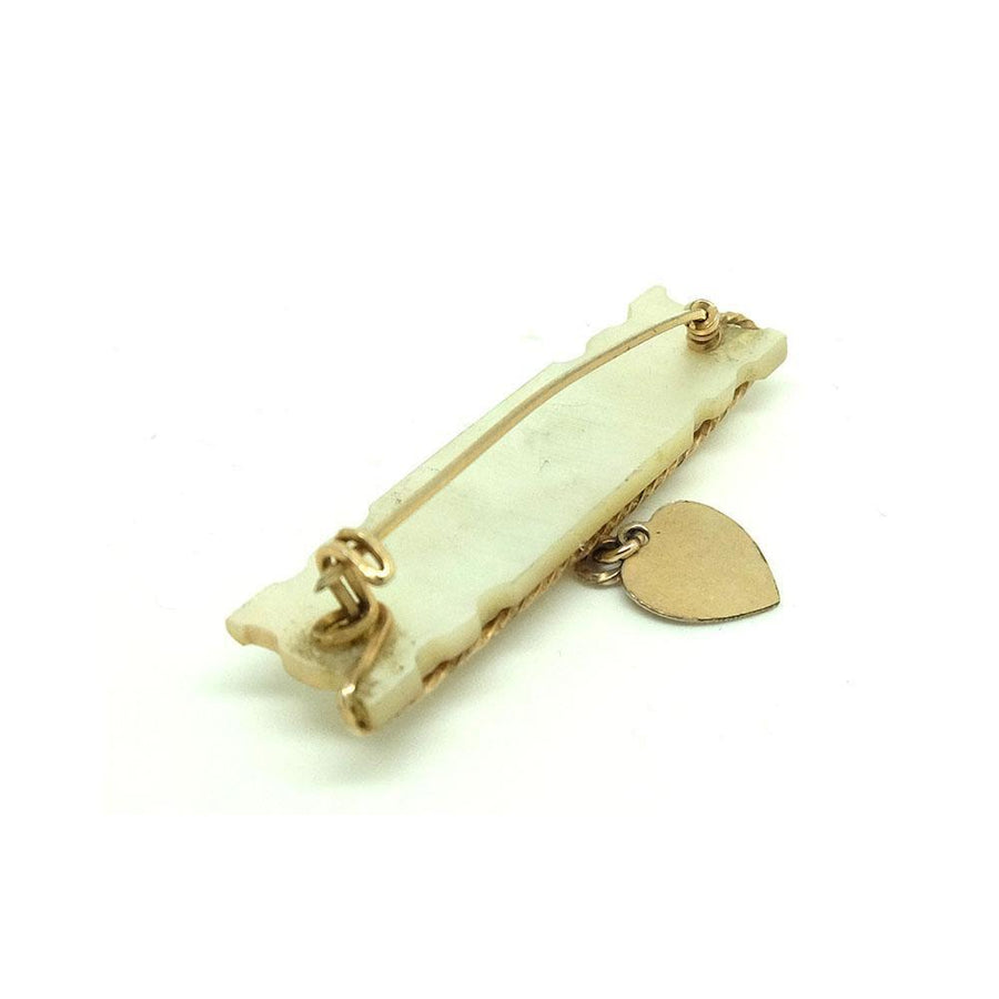 Vintage 1930s 'Mother' Mother of Pearl Brooch