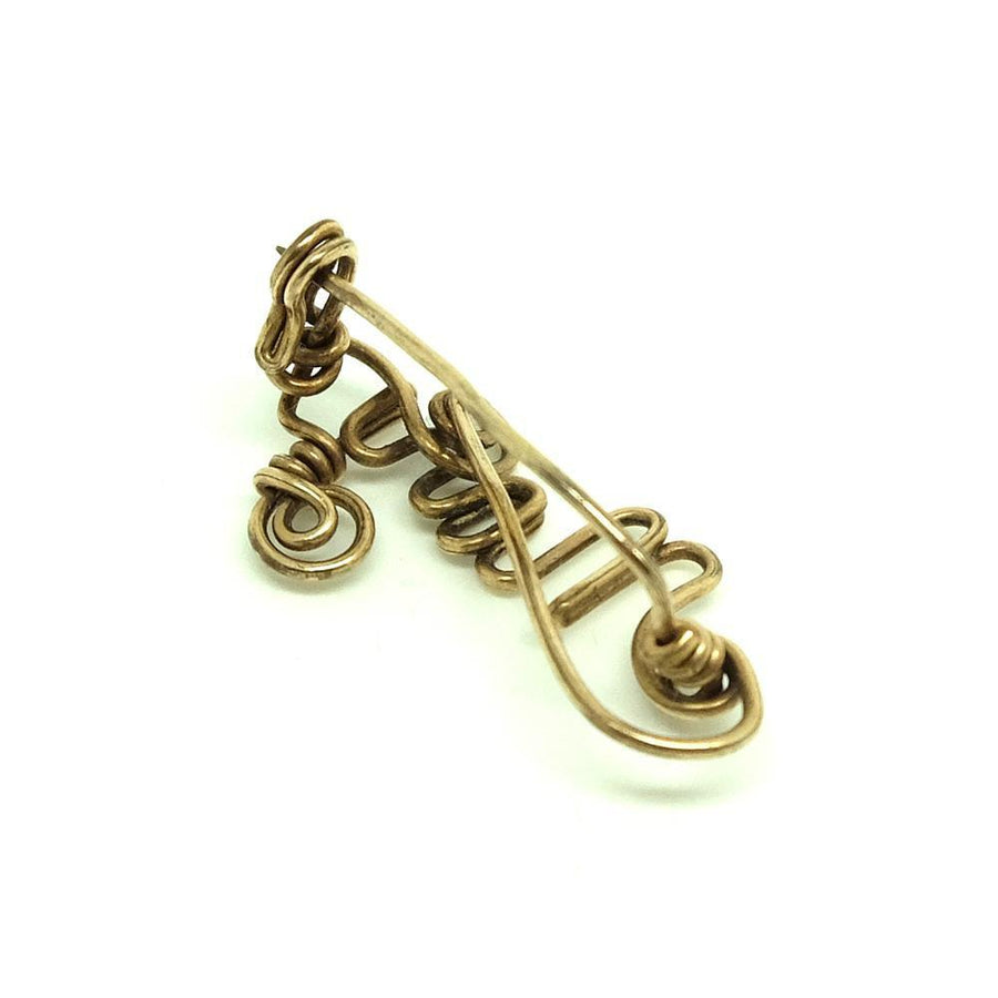 Vintage 1930s Rolled Gold 'Mary' Brooch