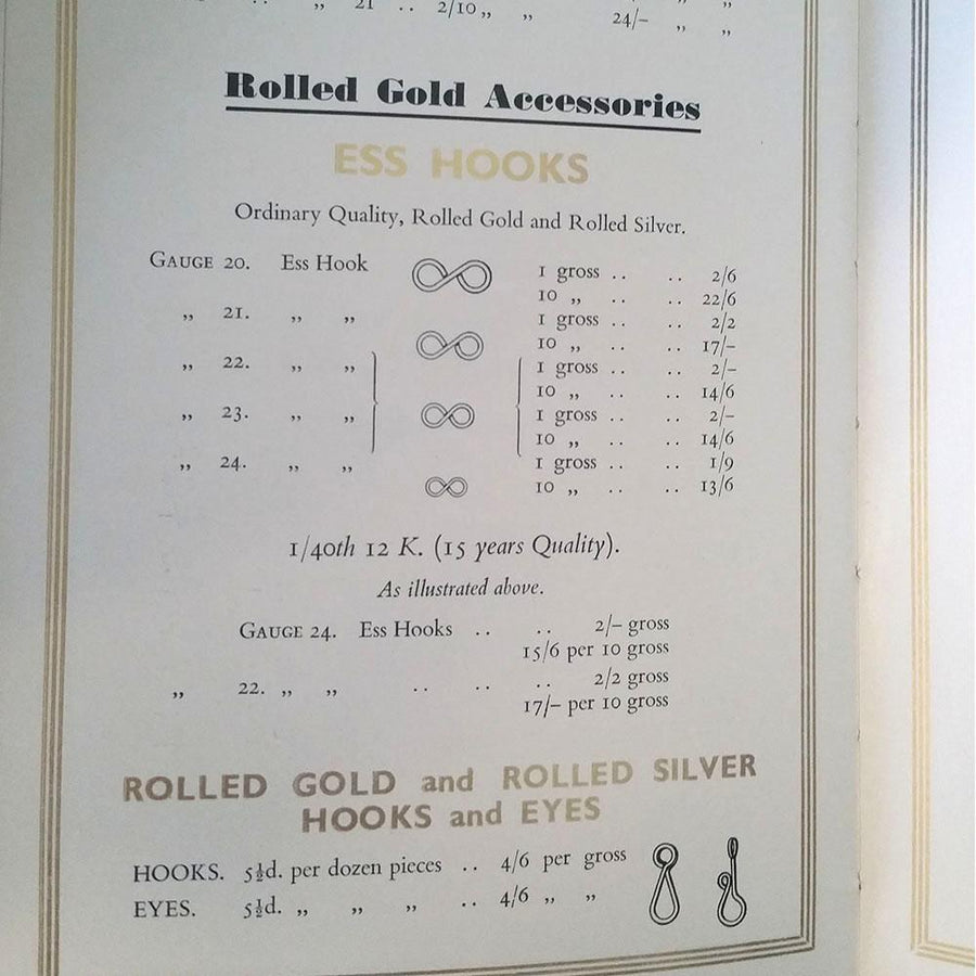 Vintage 1930s Rolled Gold Wedding Cake Necklace