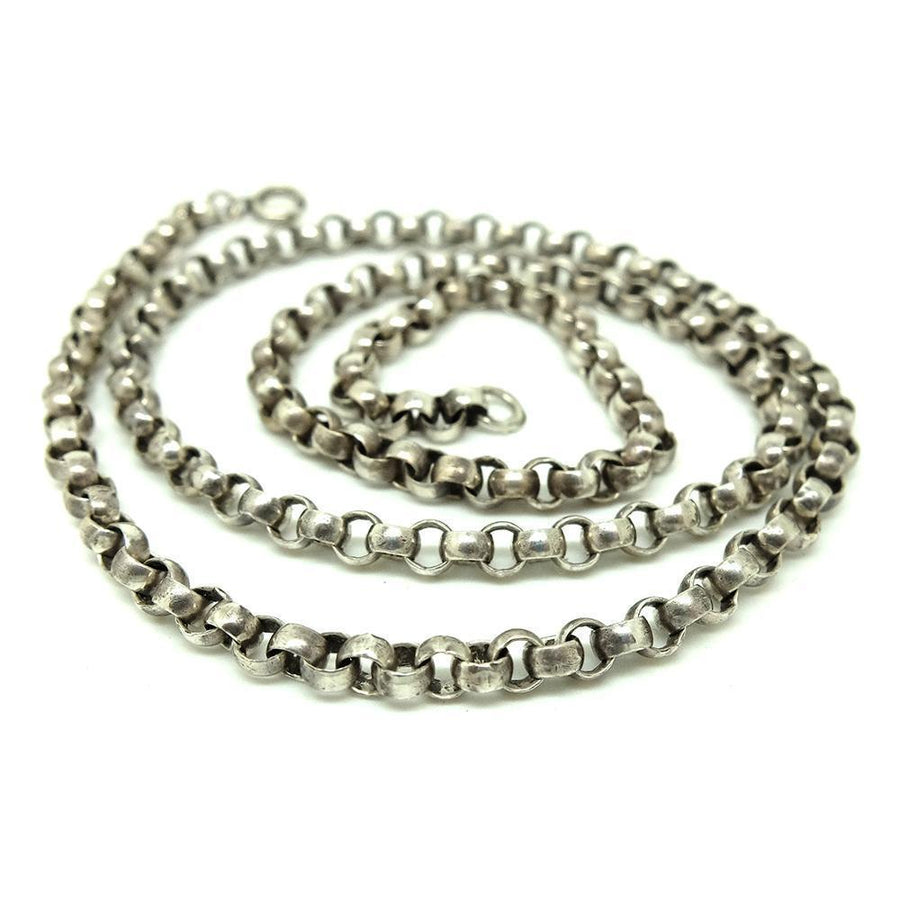 1940s Necklace Vintage1940s/50s 'Made in England' Silver Chain Necklace