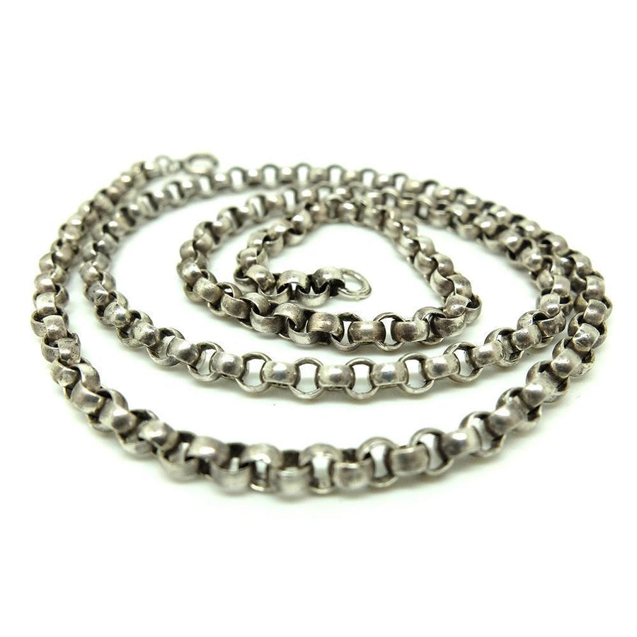 1940s Necklace Vintage1940s/50s 'Made in England' Silver Chain Necklace