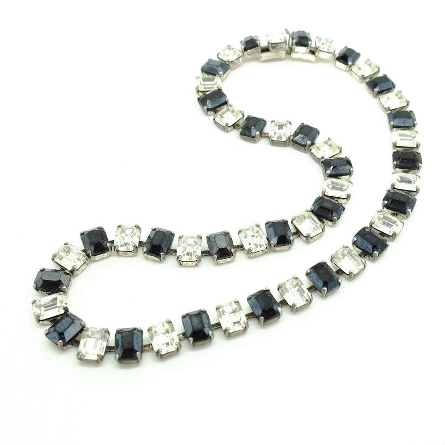 Vintage 1950's Riviera Diamanté Necklace