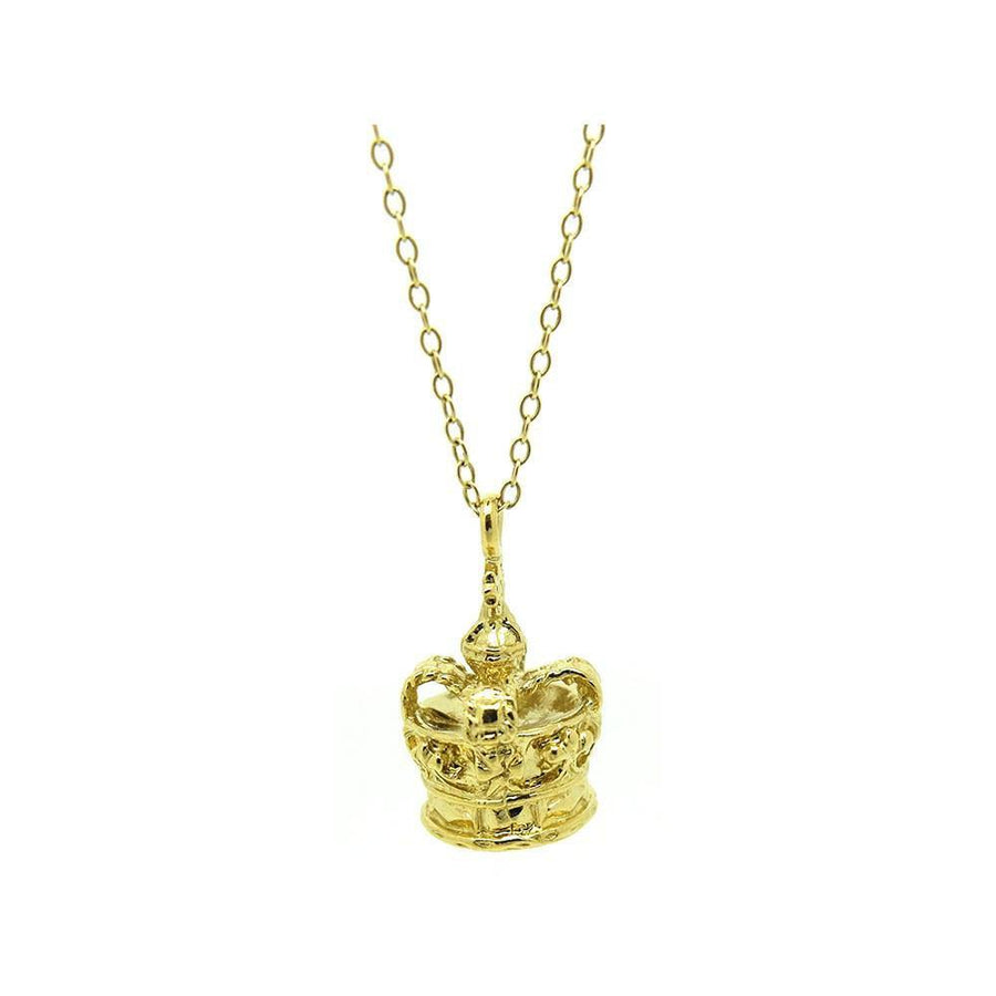 Buy Rack Jack Crown Charm Pendant with Diamond - Golden at Amazon.in