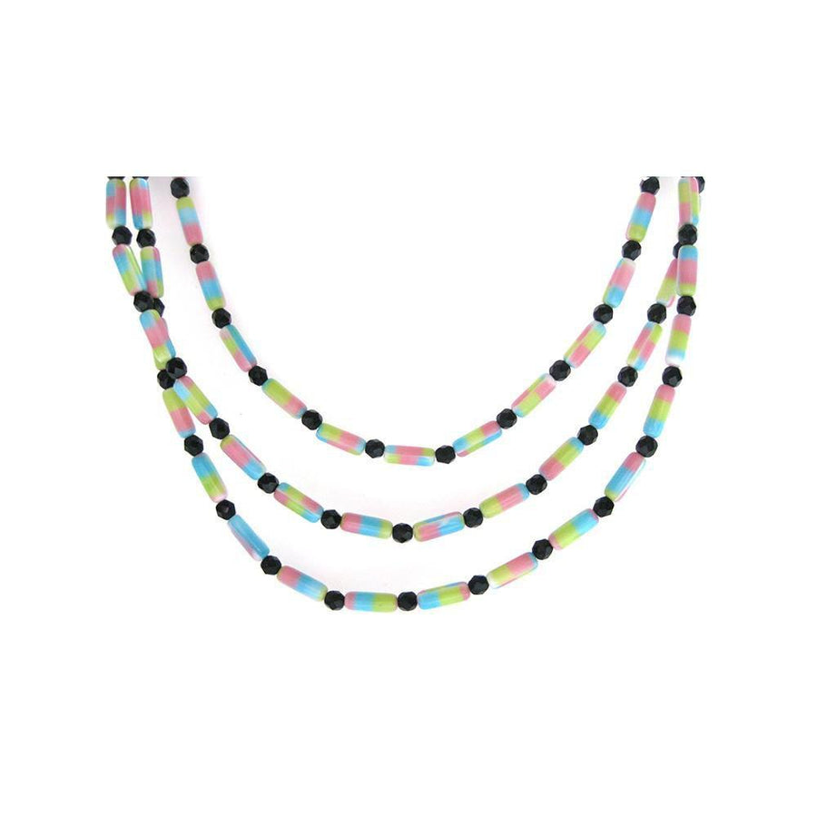 Vintage 1960's Triple Strand Sweetie Necklace