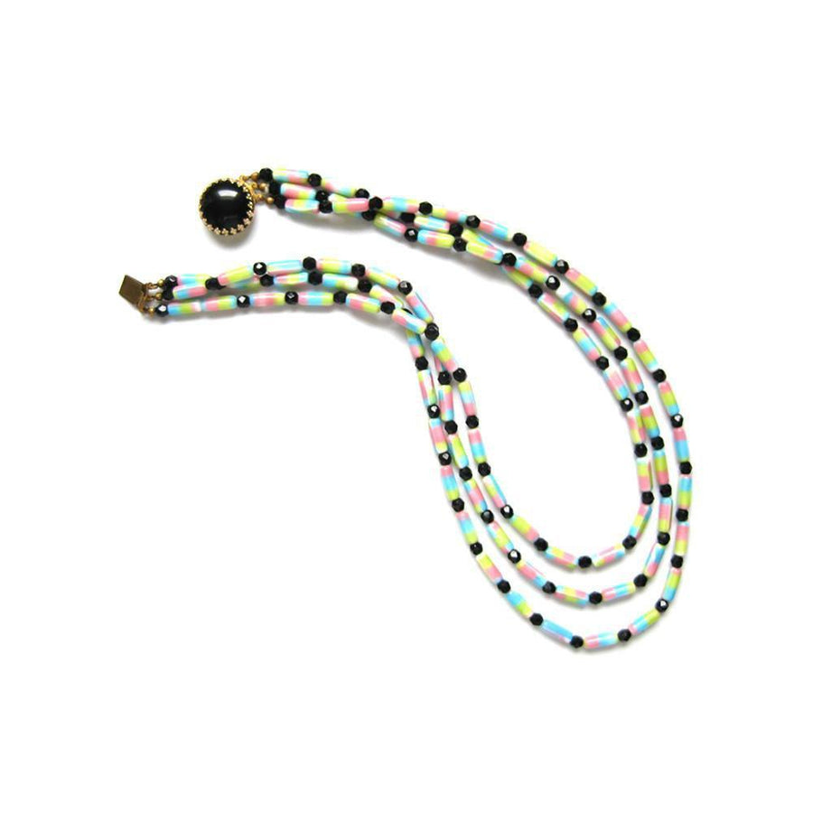 Vintage 1960's Triple Strand Sweetie Necklace