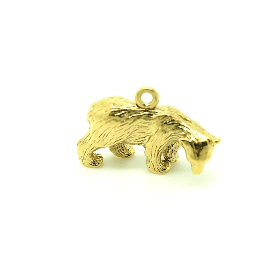 Vintage 1960s Mother Bear Charm Necklace - Mayveda Jewelry